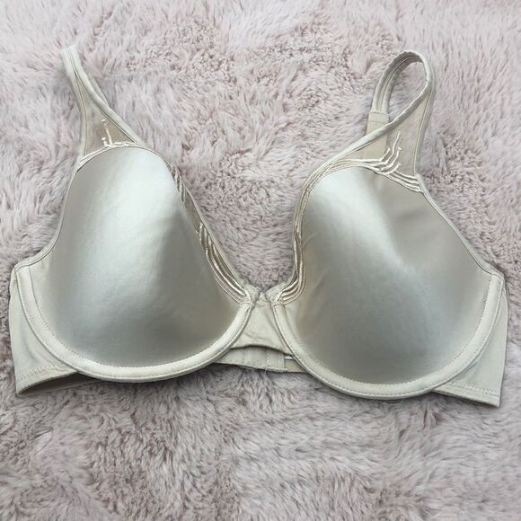 Wacoal beige adjustable straps underwire bra 36DD - Picture 1 of 5